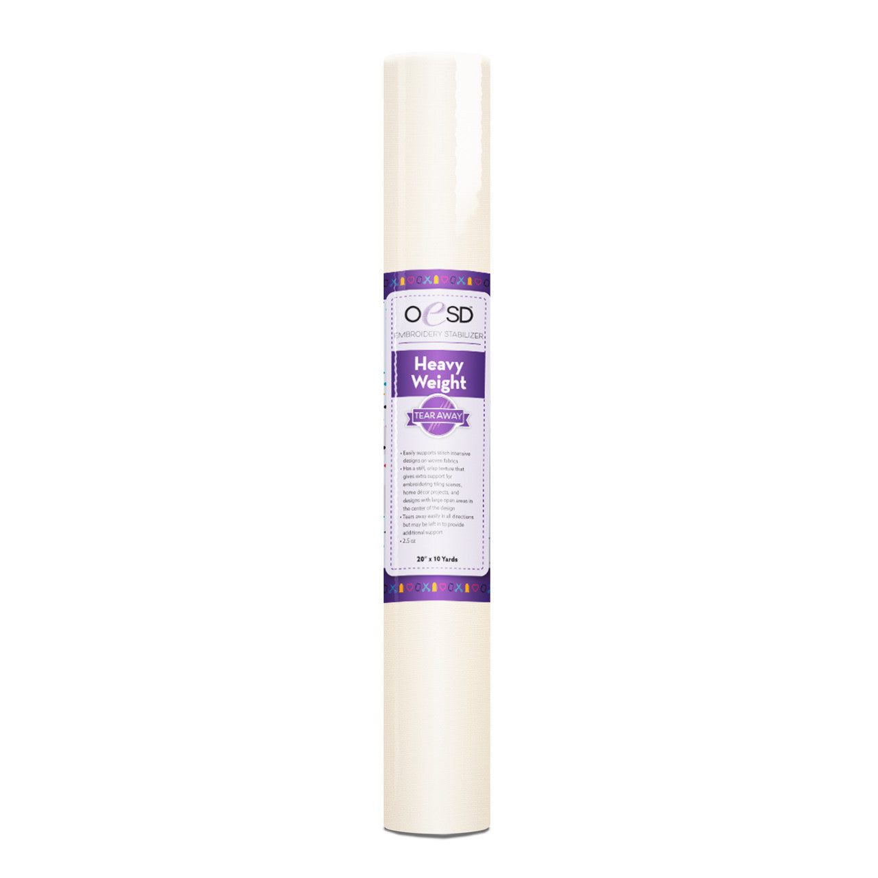 OESD Stabilizer Heavy Weight Tear Away (Various Sizes)