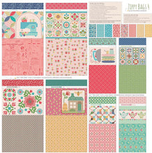 Load image into Gallery viewer, Lori Holt Home Décor Zippy Bags 4 Panel  HD17370-PANEL AND/OR Happy Zippers 3 ST-46804 (USE DROP DOWN MENU TO MAKE SELECTION) PREORDER PRODUCT DUE OUT DECEMBER 2025