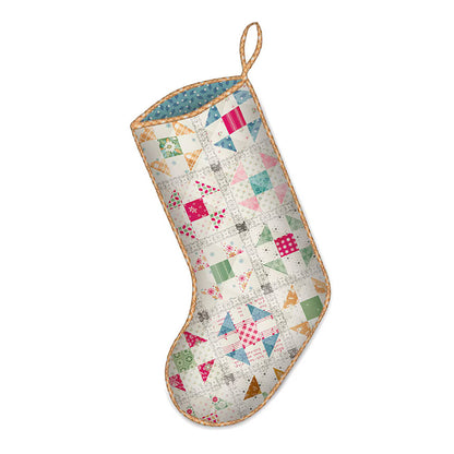 PREORDER Home Town Holiday 2 Vintage Stocking Panel SKU: HD19635-PANEL DUE OUT JULY 2027