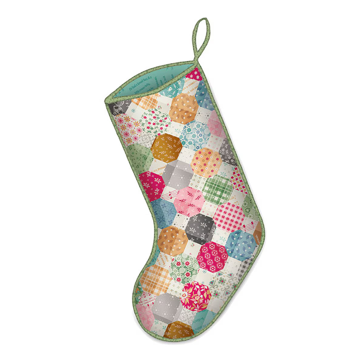 PREORDER Home Town Holiday 2 Vintage Stocking Panel SKU: HD19635-PANEL DUE OUT JULY 2027