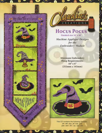 Claudia's Creation Hocus Pocus # HP60991