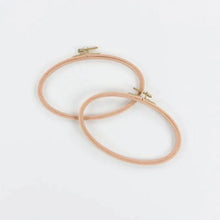 Load image into Gallery viewer, Kimberbell Beechwood Oval Hoops 2-Pack KDKB1310