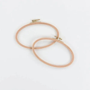 Kimberbell Beechwood Oval Hoops 2-Pack KDKB1310