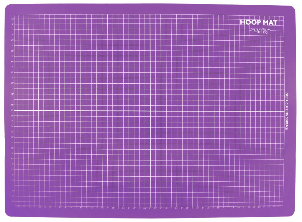 Dime Hoop Mat in Purple 24" x 17" Y-HPMAT