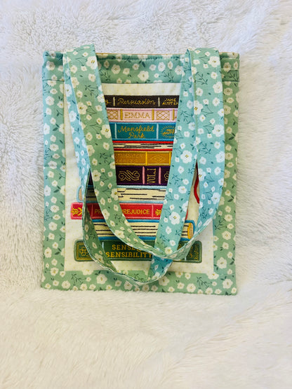 A1's Curated Jane Austen Needlework Tote Bag Fabric Kit from Riley Blake Designs