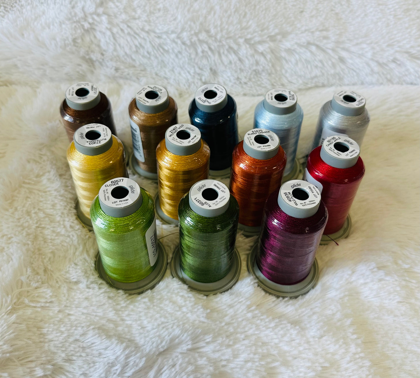 Kimberbell Autumn Acres Thread Kit Brown Box Bundle