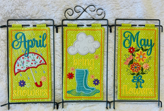 FREE YouTube Sew Along- Janine Babich April Showers Table Display Sew Along with Karen Bohl, April 2, 2026 10:30am-1:30pm PST