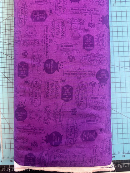 Kimberbell Twilight Boo-levard Bench Pillow Fabric Kit - DOES NOT COME IN BOX