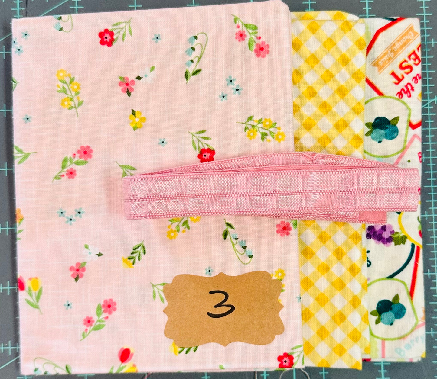 Needle Notebook 1 Fabric Kits Multiple Variants featuring Kimberbell Sippin, Riley Blake Farmer's Girl - USE THE DROPDOWN TO MAKE YOUR SELECTION AND TO SEE A CLOSE UP OF YOUR OPTIONS