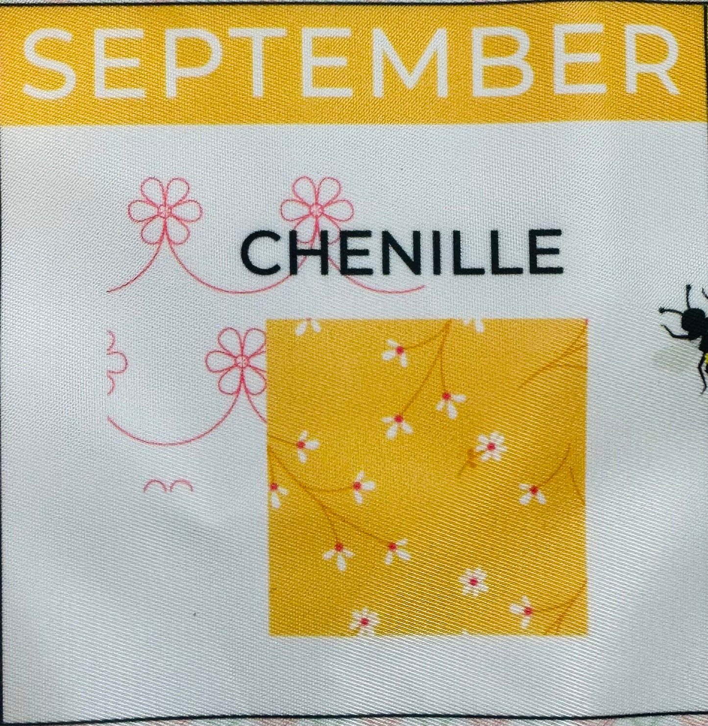 Kimberbell Mystery Wallflower Quilt Digital Dealer  A LA CARTE SEPTEMBER BLOCK DESIGN ONLY