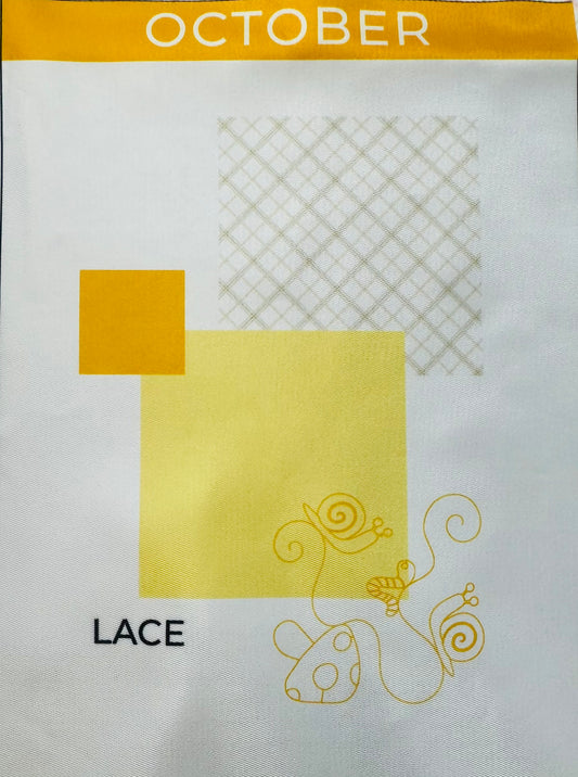 Kimberbell Mystery Wallflower Quilt Digital Dealer  A LA CARTE OCTOBER BLOCK DESIGN ONLY