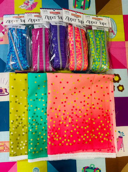 A1's Curated Fabric Kit for Aveneer/Luminaire Club Couching Class (ZIPPERS NOT INCLUDED)