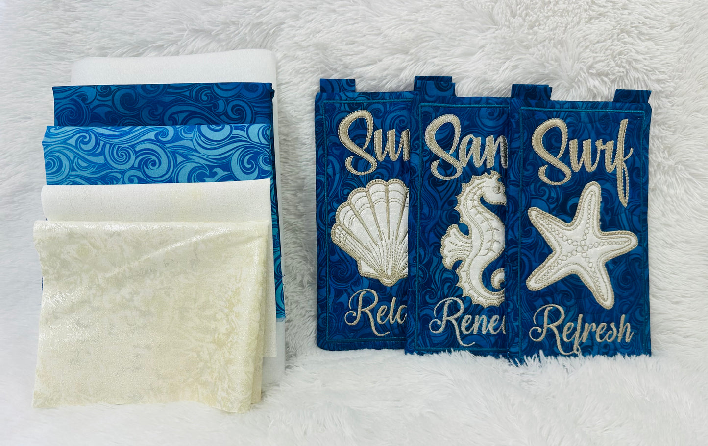 Janine Babich Sun Sand Surf Fabric Kit