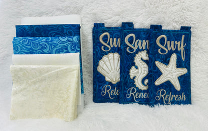 Janine Babich Sun Sand Surf Fabric Kit