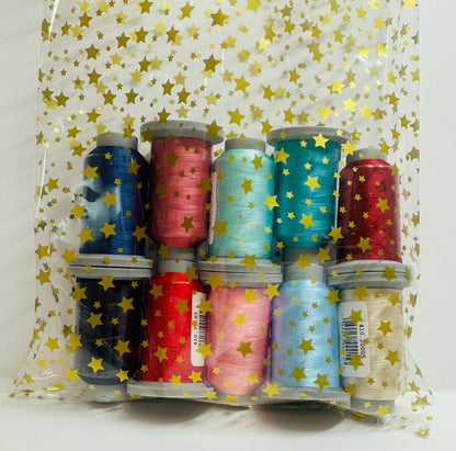 Kimberbell Star Spangled Beauty Ladder Quilt  Glide Thread INDIVIDUAL MINI CONES OR Set IN PLASTIC CONTAINER OR BROWN BOX SPECIAL