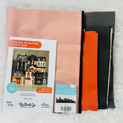 Riley Blake Frank 'n Town Fabric Only Kit KTME-36486 MADE IN STORE AVAILABLE