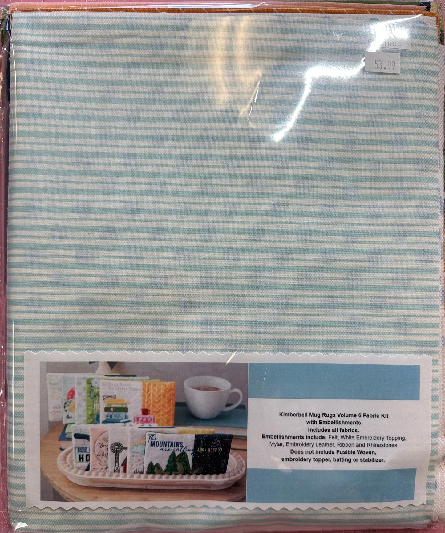 Fabric Kit for Mug Rug Volume 6 - FABRIC ONLY
