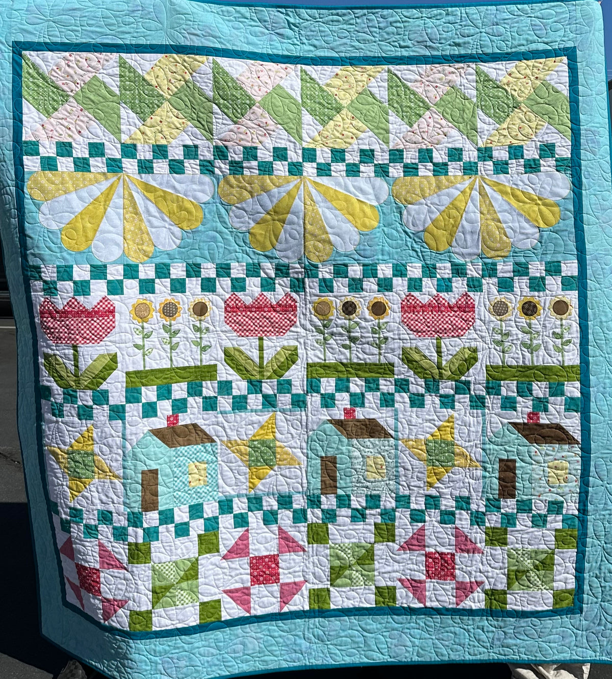 A1's Curated Row-by-Row Quilt Project Fabric Kit - Part of Michelle and Gails Monthly Quilt Talk