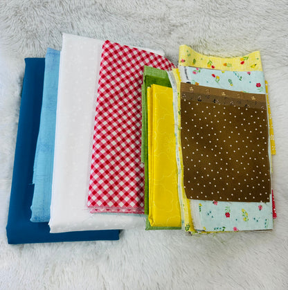 A1's Curated Row-by-Row Quilt Project Fabric Kit - Part of Michelle and Gails Monthly Quilt Talk