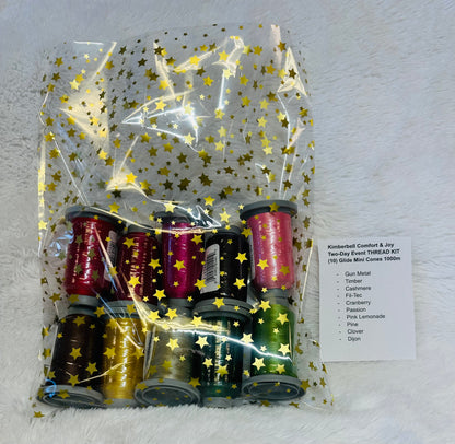 Kimberbell Comfort and Joy 2-Day Event Thread Collection Brown Box Special