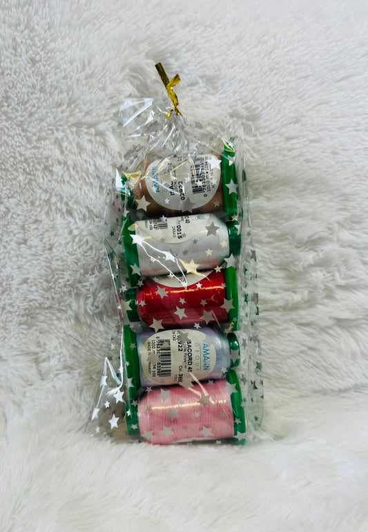 ISACORD THREAD KIT for Gingerbread Village Freestanding Bridge CHOOSE FULL KIT OR THREADS A LA CARTE.  USE THE DROP DOWN TO MAKE YOUR SELECTION.