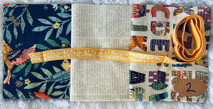Needle Notebook 1 Fabric Kits Multiple Variants featuring Moda Cannon Beach and Paper Hamlet - USE THE DROPDOWN TO MAKE YOUR SELECTION AND TO SEE A CLOSE UP OF YOUR OPTIONS