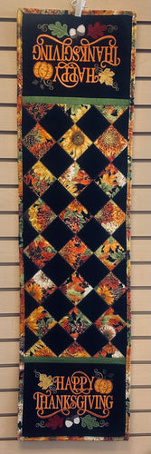 Free Youtube Live: DAY ONE Janine Babich Happy Thanksgiving Table Runner with Karen Bohl- Embroidery and On-Point Strips on November 20, 2025, 10:30am-2:30pm PST