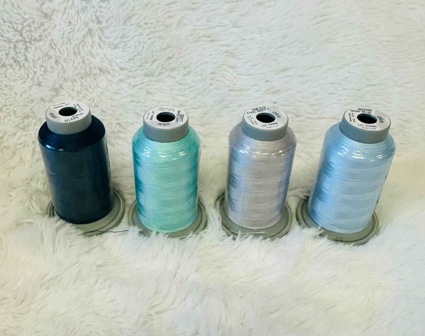 Brown Box Special THREAD KIT for Kimberbell Let it Snow 22" Pillow - FULL THREAD KIT OR INDIVIDUAL THREADS A LA CARTE