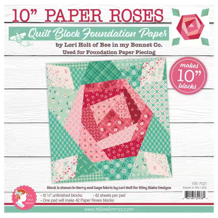 Paper Roses 10in Foundation Paper Pad # ISE-7021