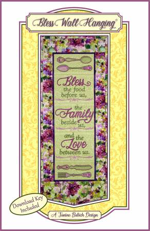 Janine Babich Design Bless Wall Hanging JBDBLESS