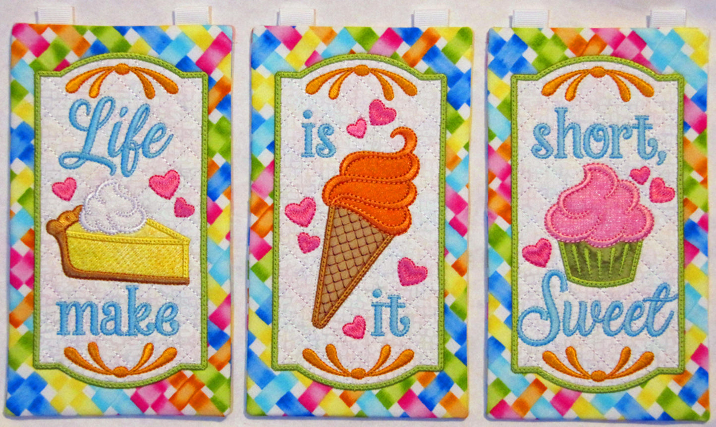 Janine Babich Life is Short, Make it Sweet Table Top Display # JBDLIFE