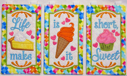 Janine Babich Life is Short, Make it Sweet Table Top Display # JBDLIFE
