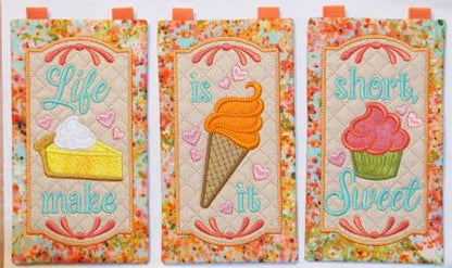 Janine Babich Life is Short, Make it Sweet Table Top Display # JBDLIFE