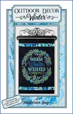 Janine Babich Outdoor Decor Winter Wall Hanging Pattern JBDOUT4 (Physical or emailed redemption code)