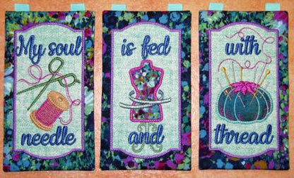 Janine Babich My Soul Table Top Display # JBDSOUL Embroidery Design - Shipped to You