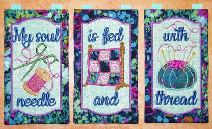 Janine Babich My Soul Table Top Display # JBDSOUL Embroidery Design - Shipped to You