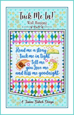 Janine Babich Tuck me in! Wall Hanging Pattern JDBTUCK