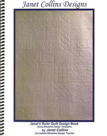 Janet's Ruler Quilt Design Book # JRQDBK