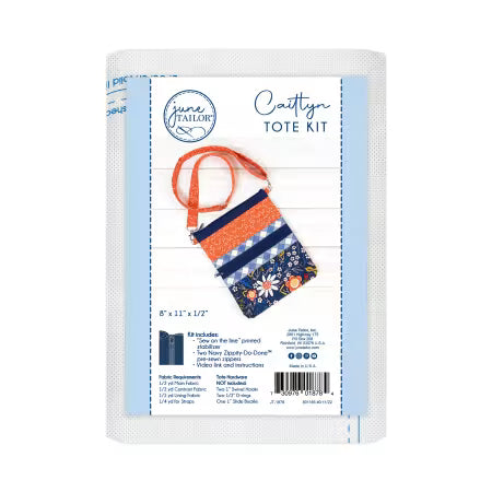 Crossbody Tote Bag Caitlyn Zippity-Do-Done Navy # JT-1878