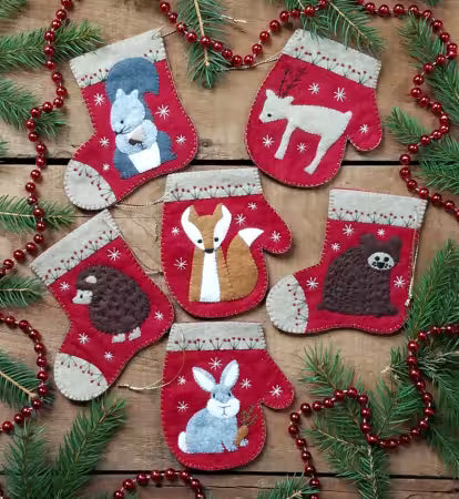 Christmas Critters Ornament Kit K0919
