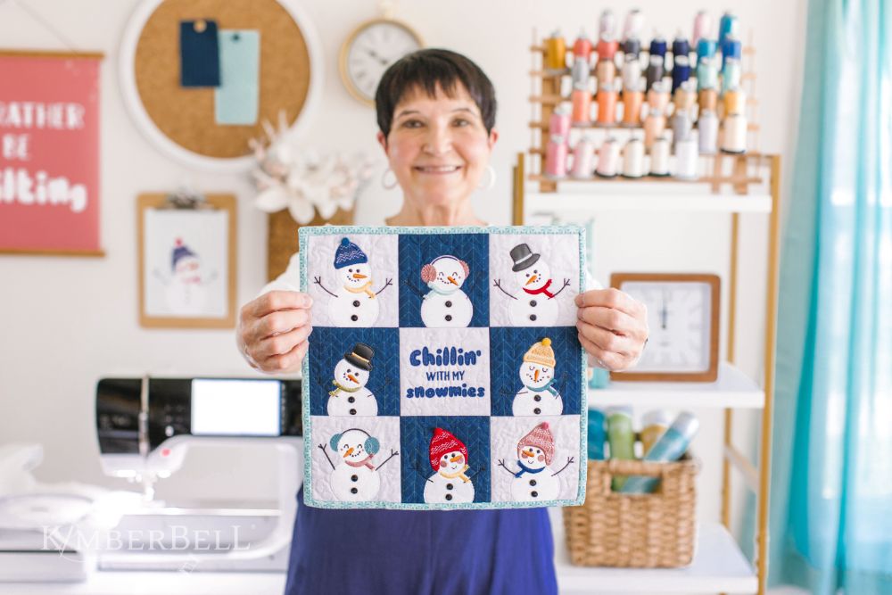 Kimberbell Mini Quilts Vol 1 January - June FABRIC KITS USE DROP
