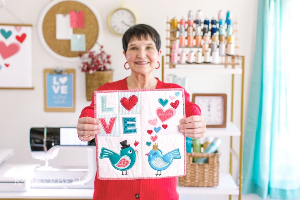 Kimberbell Mini Quilts Vol 1 January - June  FABRIC KITS USE DROP DOWN TO SELECT YOUR OPTION