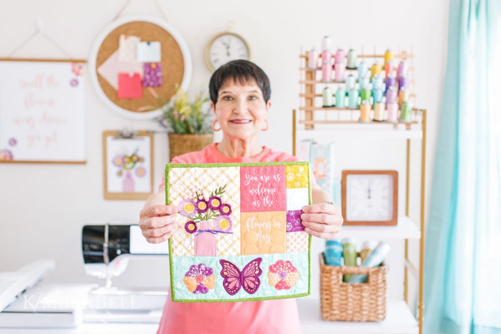 Kimberbell Mini Quilts Vol 1 January - June  FABRIC KITS USE DROP DOWN TO SELECT YOUR OPTION