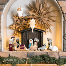 Load image into Gallery viewer, Kimberbell Nativity Stuffies - Large Fabric Kit - Includes Felt, Mylar and Tulle