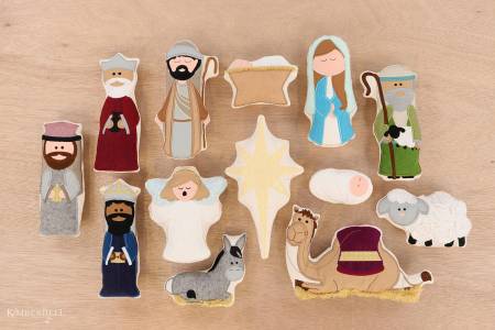 Kimberbell Nativity Stuffies Design KD5129