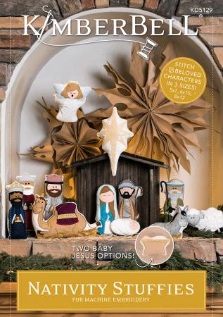 PREORDER Kimberbell Nativity Stuffies Design KD5129 Released 10/18/23