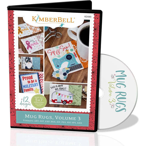 Kimberbell Mug Rugs Volume 3 Design CD KD 585