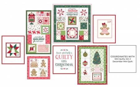 Kimberbell A Quilty Little Christmas # KD818 Embroidery Design