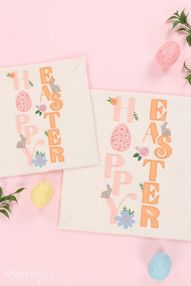 Kimberbell SAVE THE DATE Fabric Kits with Optional Pillow Cover, Pillow insert and Buttons