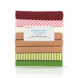 Kimberbell Embroidery Felt Pack, Christmas KDKB1300